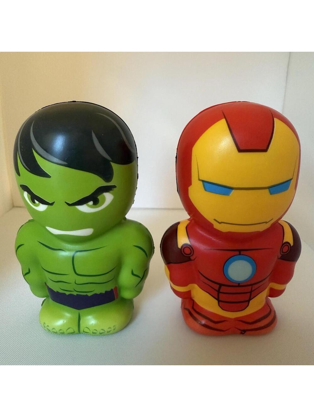 Marvel Avengers Ja-Ru IRON MAN Smash Foamie 5 Inch Hulk